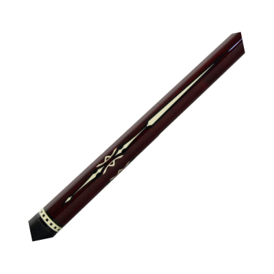 Pool Billard Queue Cuetec Warrior burgund 3/8x14